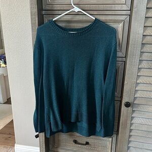 Ella Moss Teal Crewneck Sweater